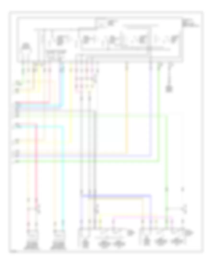 Power TopSunroof Wiring Diagram, Convertible (3 of 3) for Infiniti G37 IPL 2012