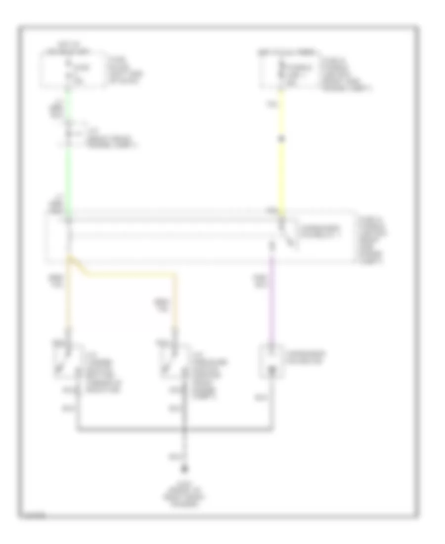 Condenser Cooling Fan Wiring Diagram Canada for Infiniti Q45 a 1993