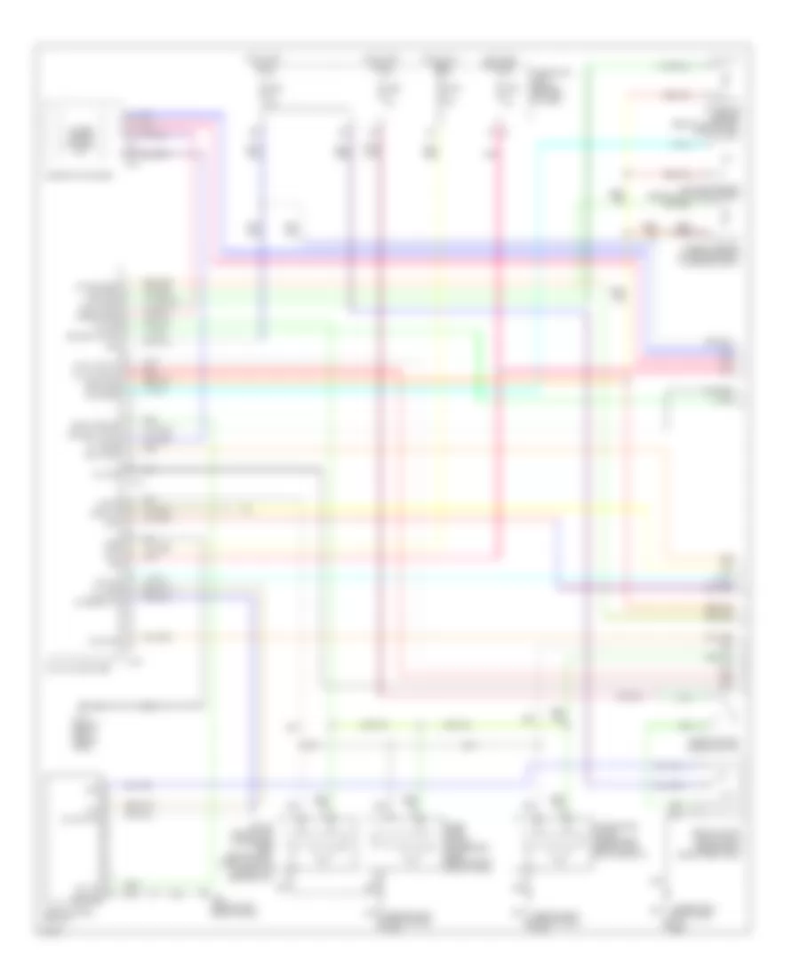 Automatic A C Wiring Diagram 1 of 3 for Infiniti Q45 Sport 2006