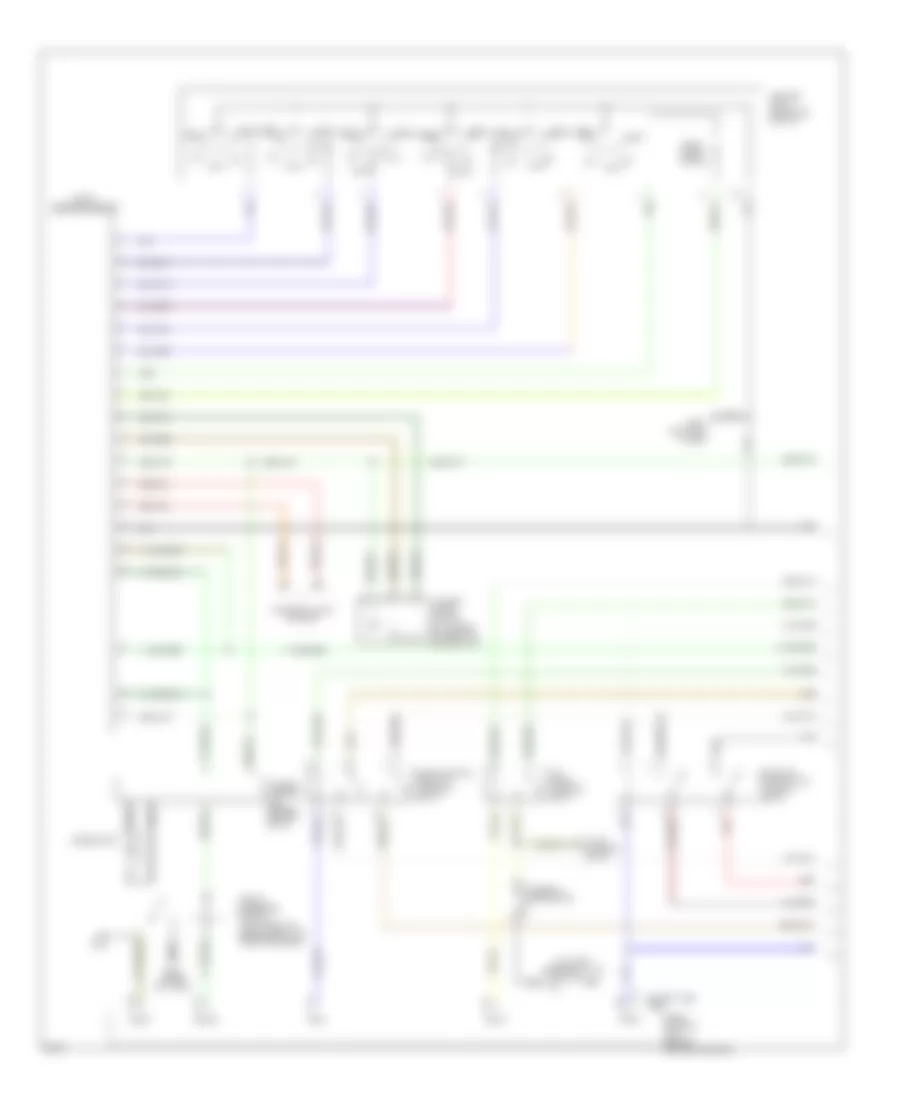 Air Conditioning Wiring Diagrams A T 1 of 2 for Infiniti G20 1994