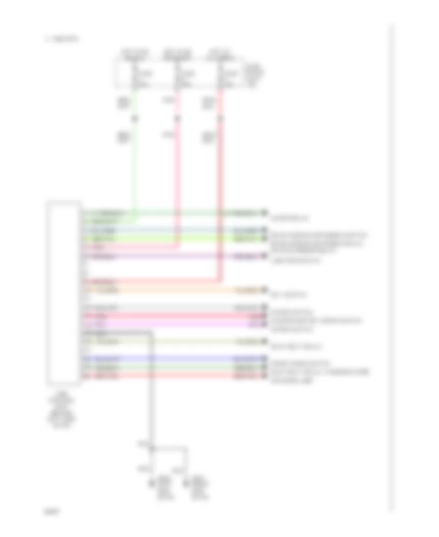 Time Control Unit Wiring Diagram for Infiniti G20 1994