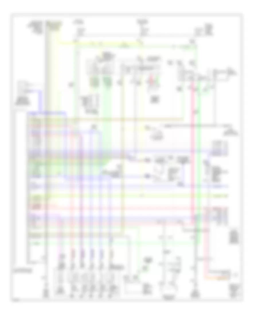 Transmission Wiring Diagram for Infiniti G20 1994
