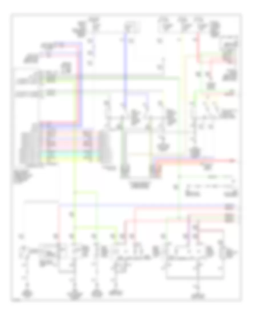 Exterior Lamps  Trailer connector Wiring Diagram (1 of 2) for Infiniti QX56 2006