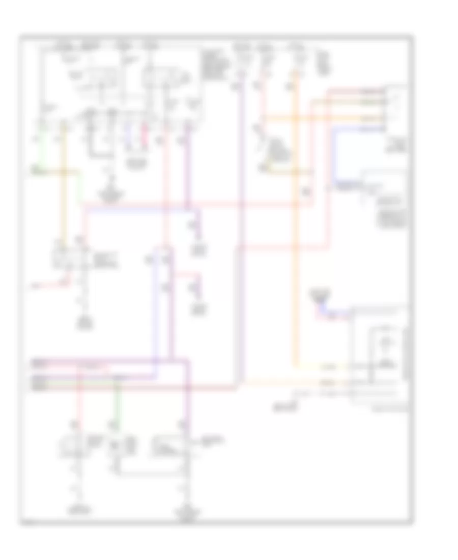 Exterior Lamps  Trailer connector Wiring Diagram (2 of 2) for Infiniti QX56 2006