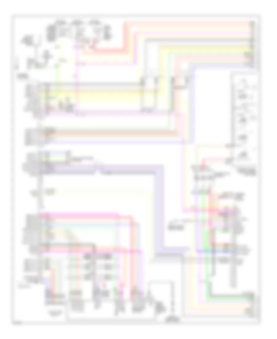 Radio Wiring Diagram 1 of 3 for Infiniti QX56 2006