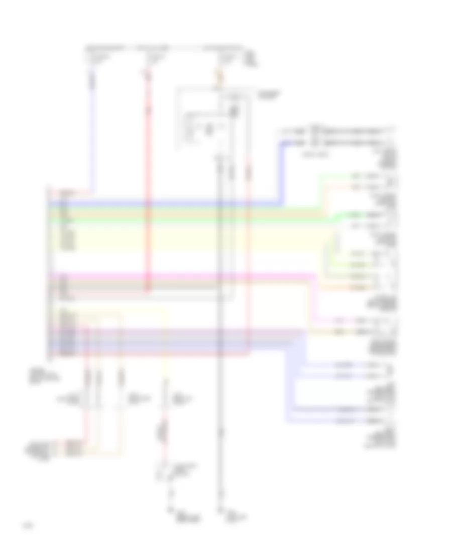 Supplemental Restraint Wiring Diagram for Infiniti J30 1994