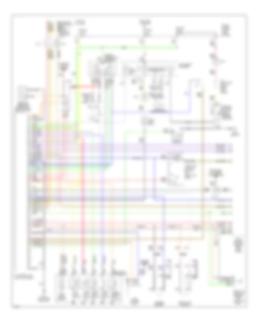 Transmission Wiring Diagram for Infiniti J30 1994