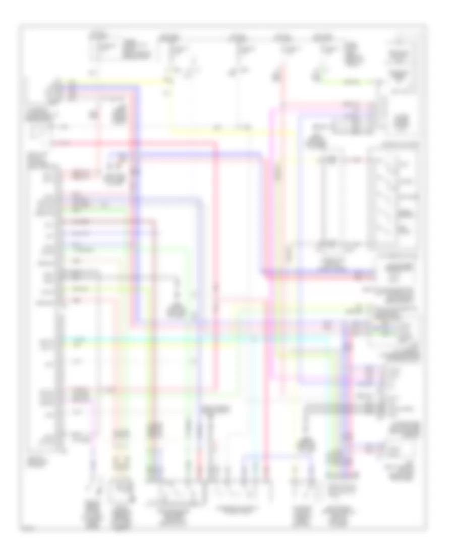 Intelligent Cruise Control Wiring Diagram for Infiniti FX35 2007
