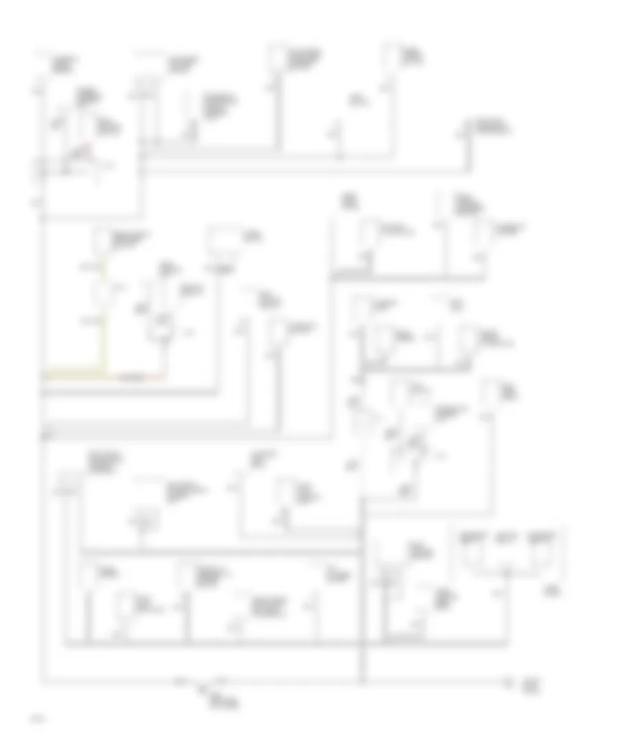 Ground Distribution Wiring Diagram 3 of 6 for Infiniti Q45 1994