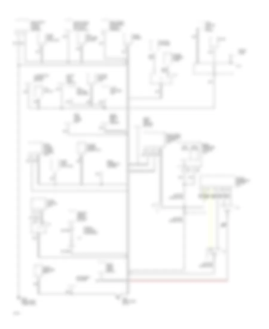 Ground Distribution Wiring Diagram 4 of 6 for Infiniti Q45 1994