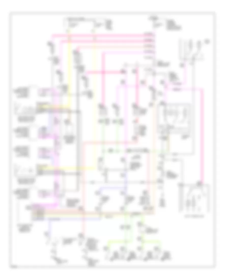 Courtesy Lamps Wiring Diagram for Infiniti Q45 1994