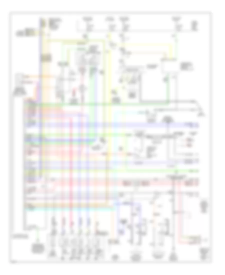 Transmission Wiring Diagram for Infiniti Q45 1994