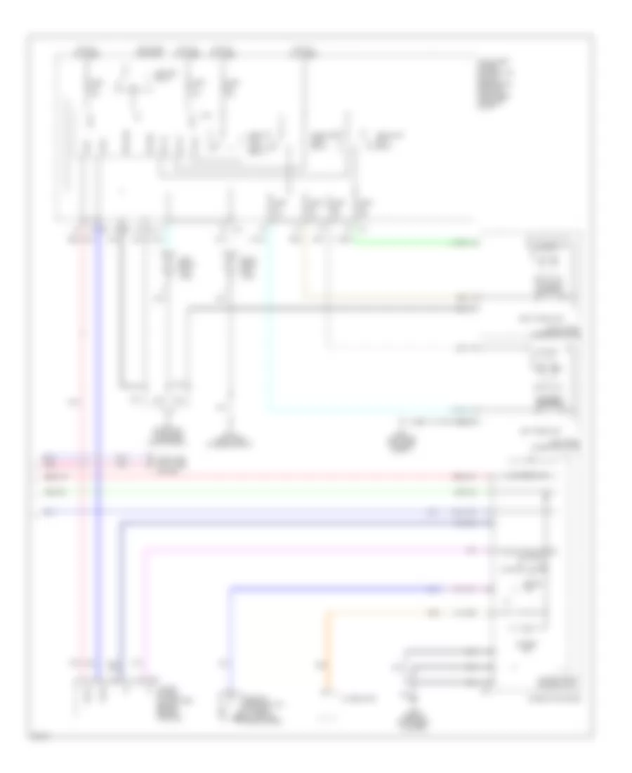 Headlights Wiring Diagram 2 of 2 for Infiniti FX45 2007