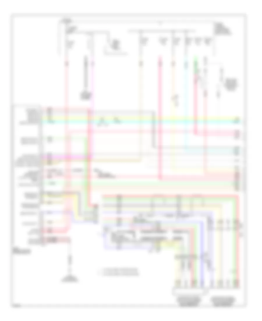 3 5L Hybrid Hybrid System Wiring Diagram 1 of 4 for Infiniti M35h 2012