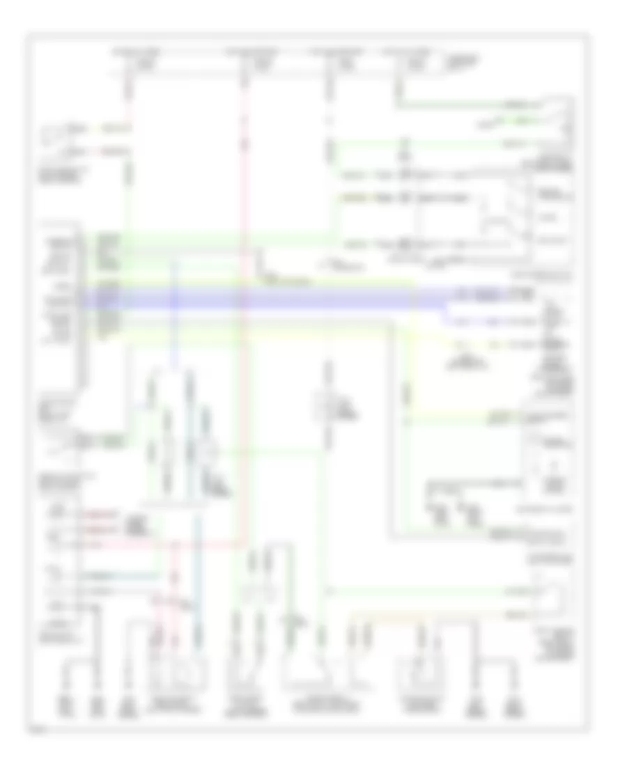 Cruise Control Wiring Diagram for Infiniti G20 1995