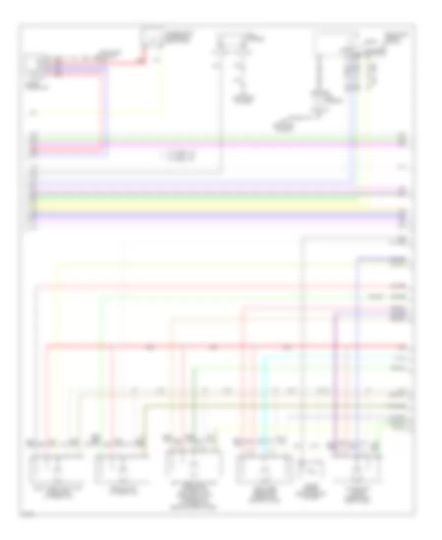 Automatic A C Wiring Diagram 2 of 4 for Infiniti M37 Sport 2012