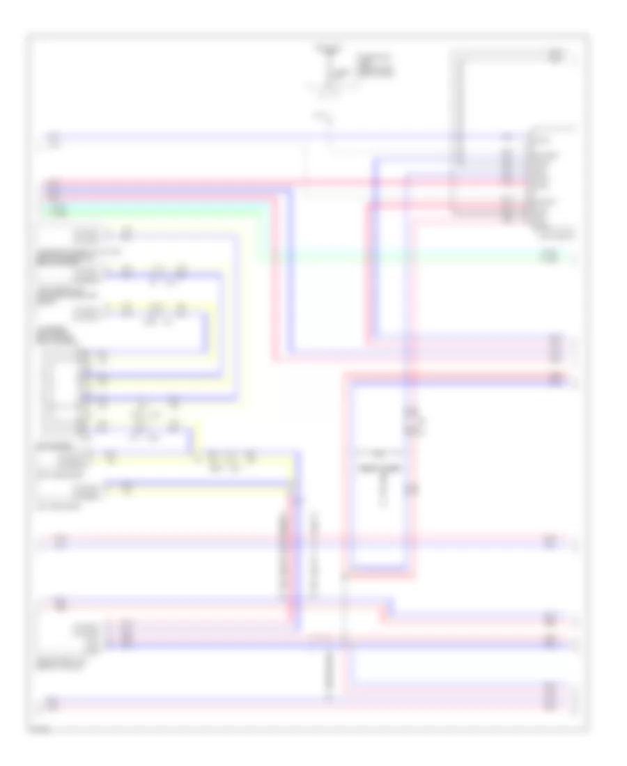 Computer Data Lines Wiring Diagram, with ICC (2 of 3) for Infiniti M37 Sport 2012