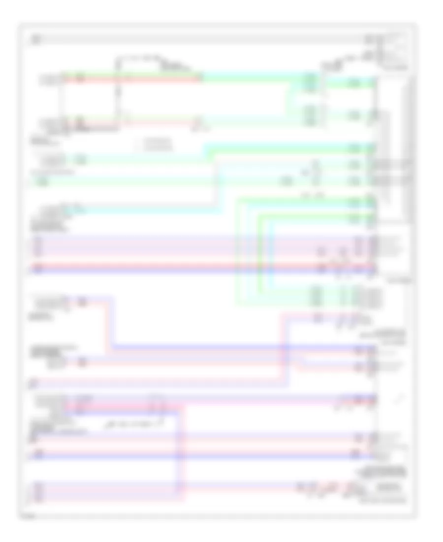 Computer Data Lines Wiring Diagram with ICC 3 of 3 for Infiniti M37 Sport 2012