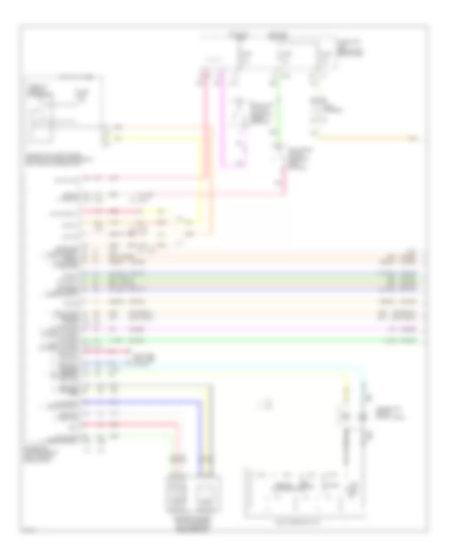 Cruise Control Wiring Diagram 1 of 2 for Infiniti M37 Sport 2012