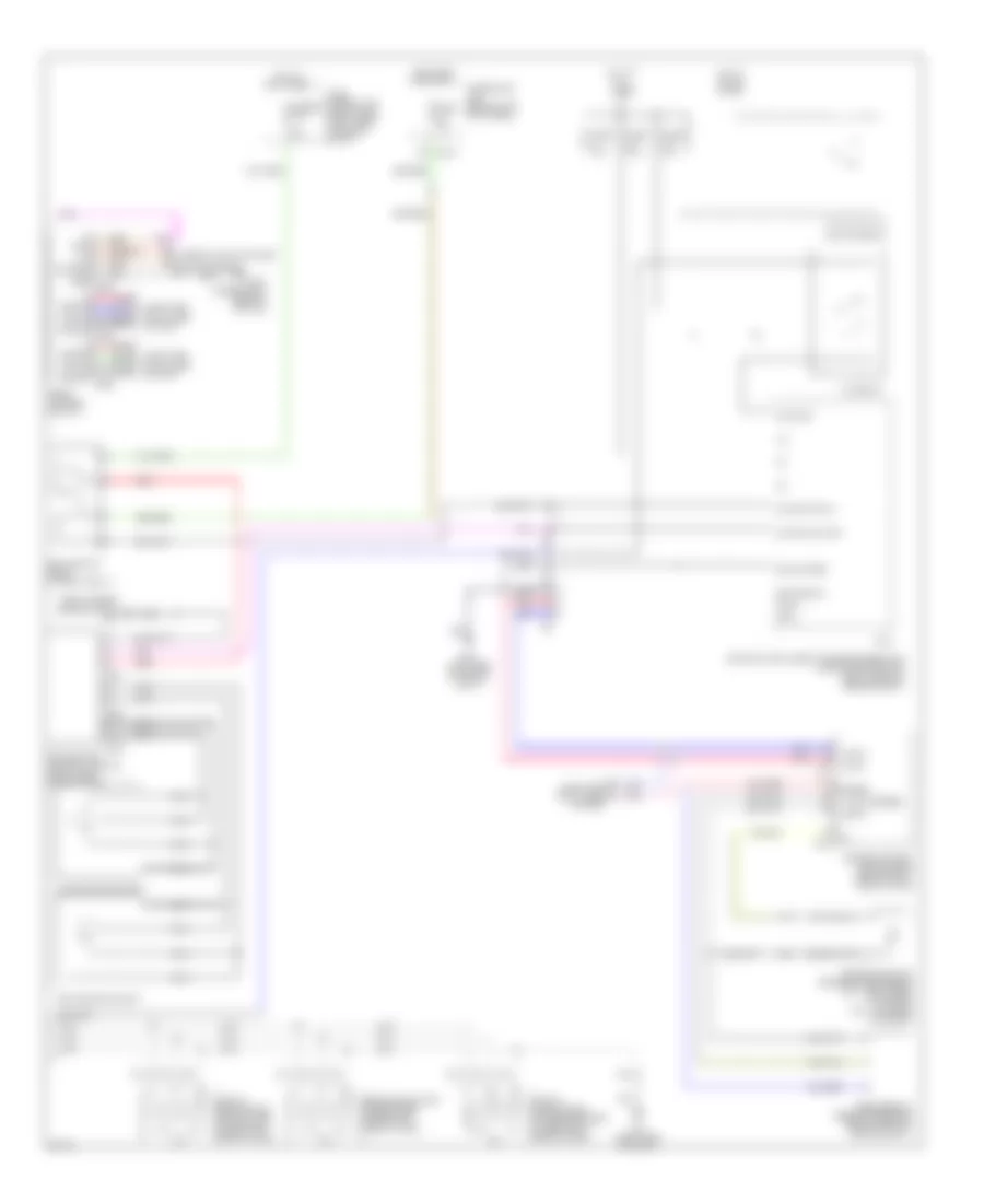 Automatic A C Wiring Diagram 2 of 2 for Infiniti M35 2007