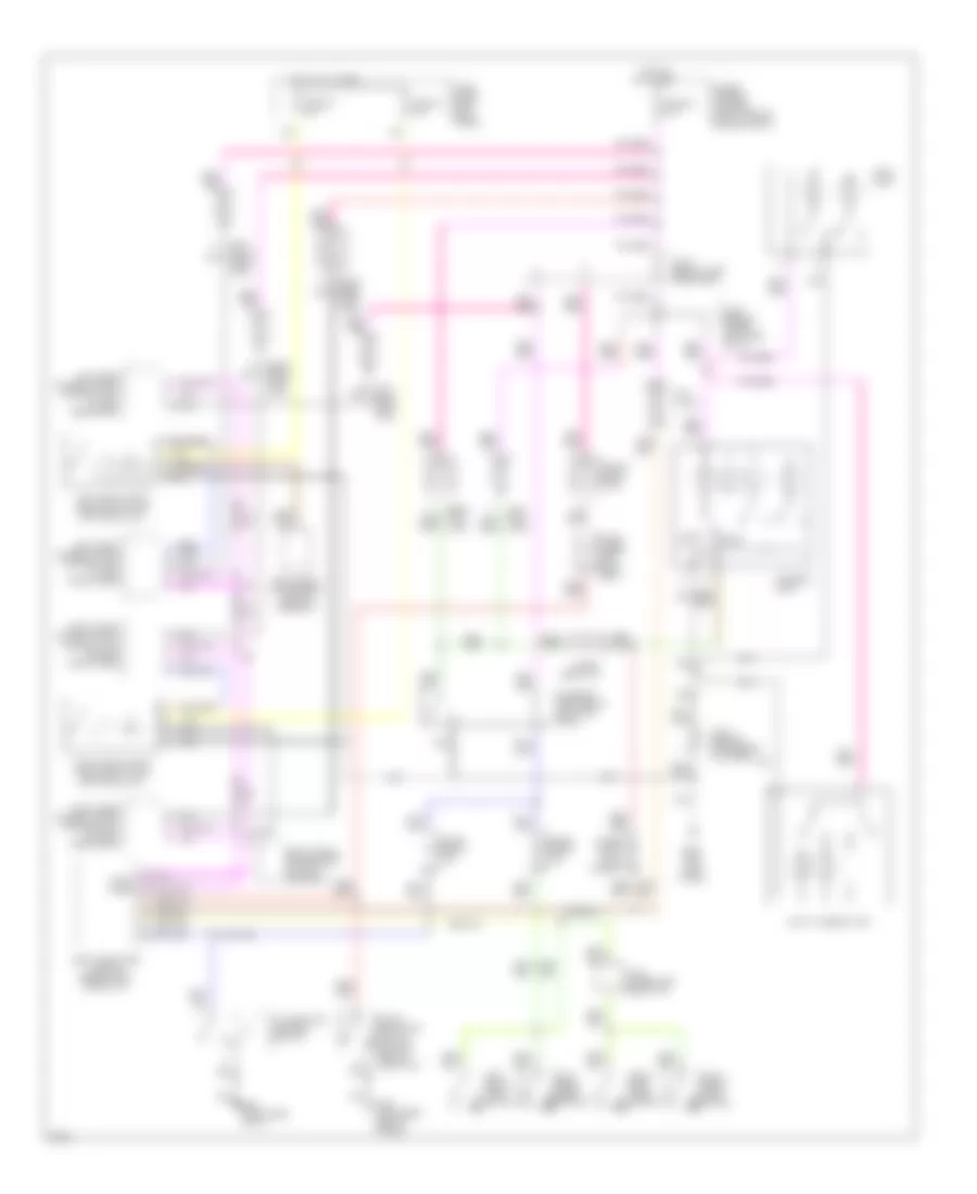 Courtesy Lamps Wiring Diagram for Infiniti Q45 1995