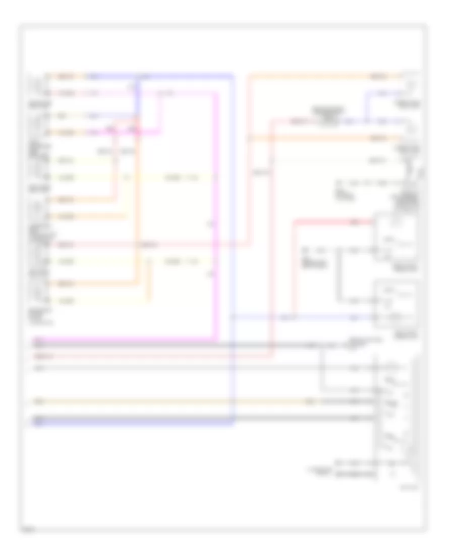 Courtesy Lamps Wiring Diagram 2 of 2 for Infiniti M35 x 2007
