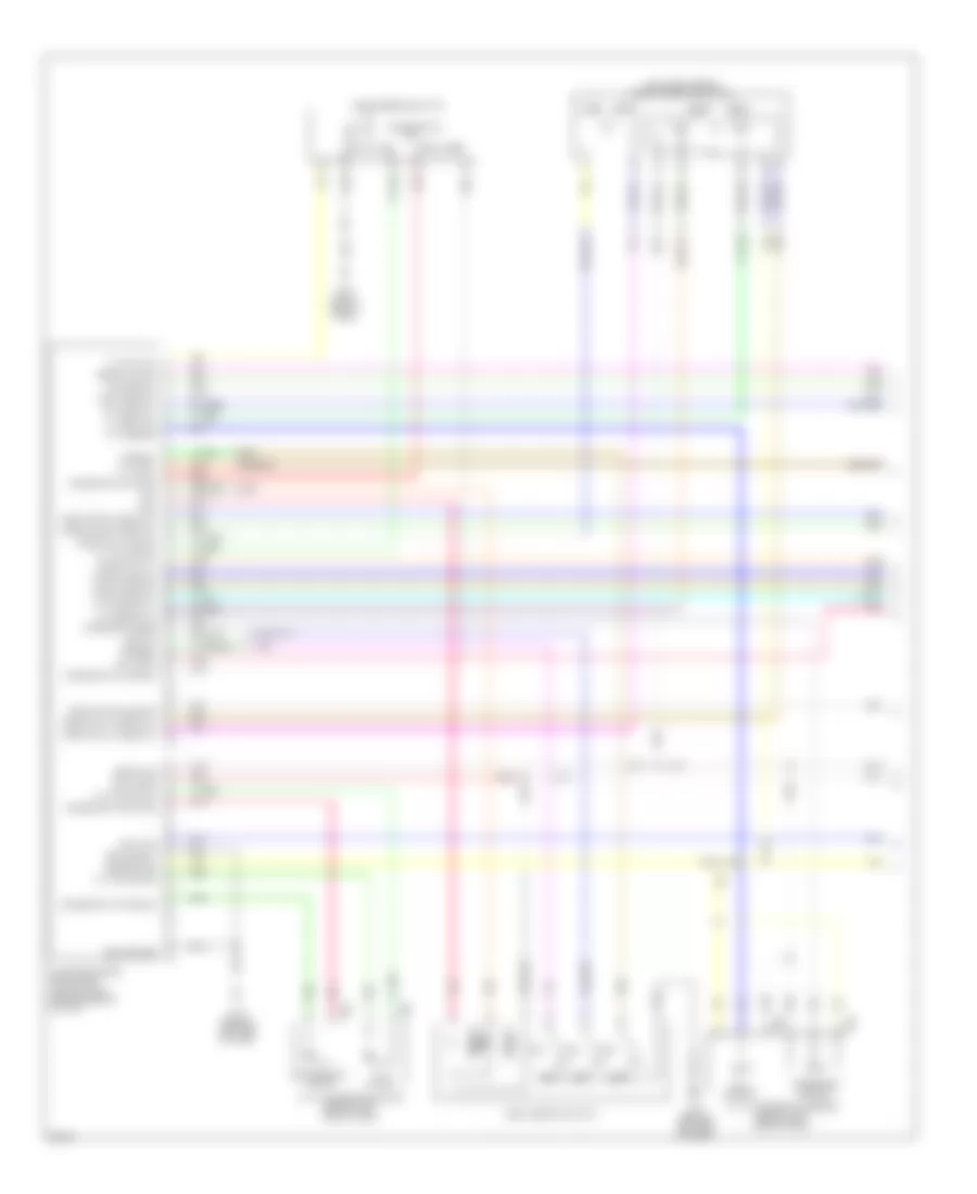 Memory Systems Wiring Diagram 1 of 3 for Infiniti M45 2007