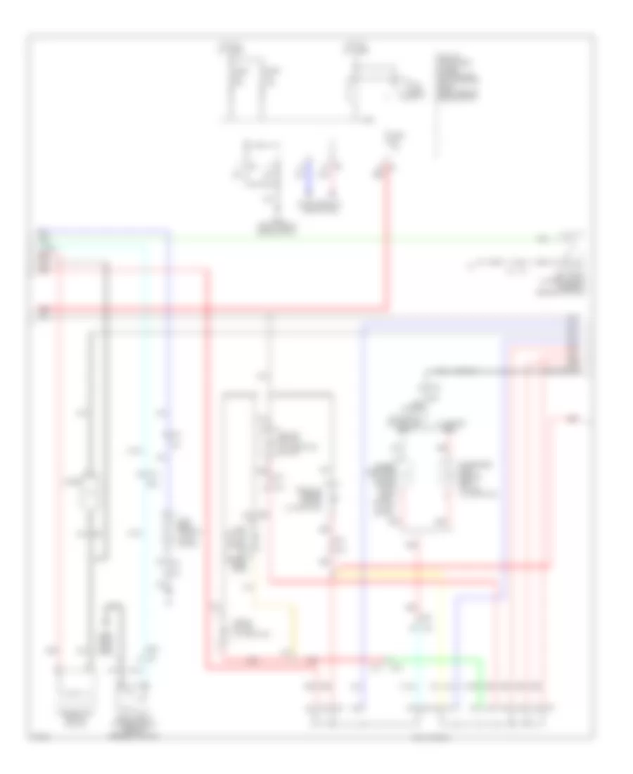Instrument Illumination Wiring Diagram 2 of 3 for Infiniti M56 Sport 2012