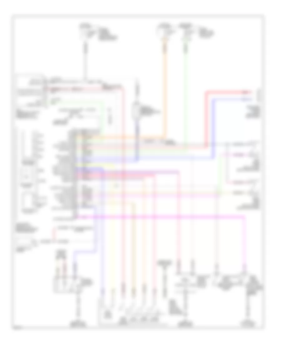 Automatic Back Door Wiring Diagram for Infiniti QX56 2007