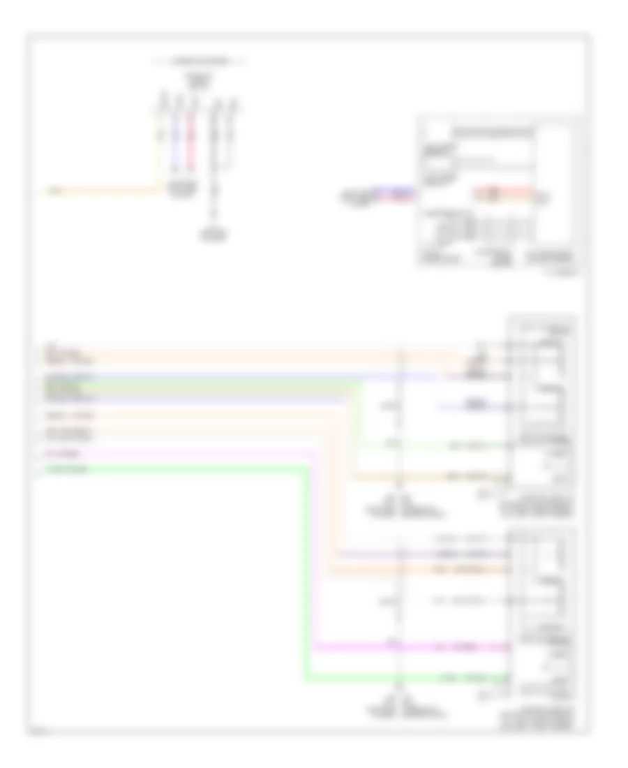 Cruise Control Wiring Diagram (2 of 2) for Infiniti M56 x 2012