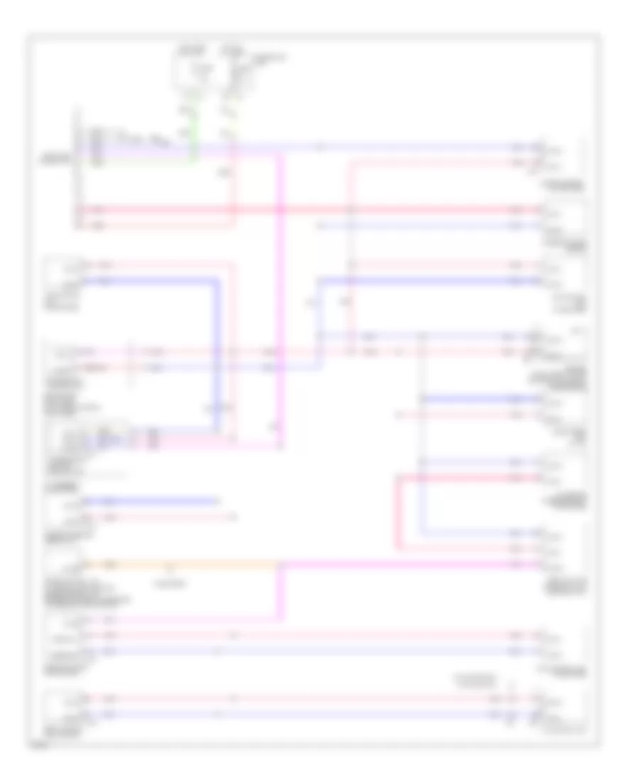 Computer Data Lines Wiring Diagram for Infiniti EX35 2008