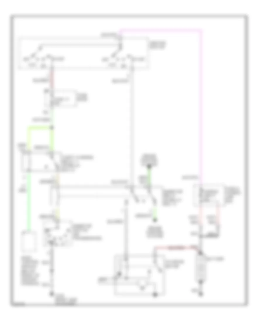 Starting Wiring Diagram A T for Infiniti I30 1996