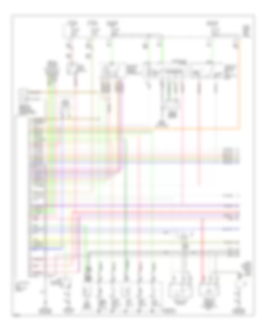Transmission Wiring Diagram for Infiniti I30 1996