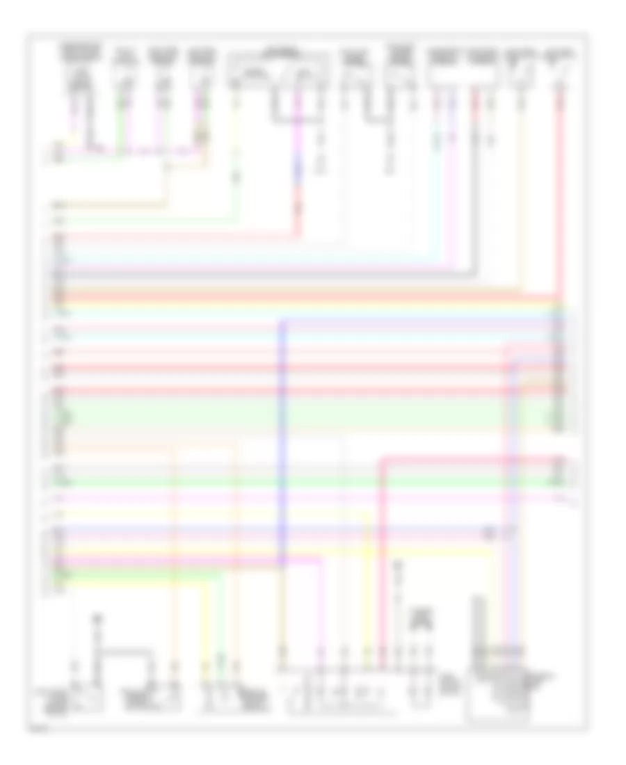 Anti-theft Wiring Diagram (2 of 4) for Infiniti EX35 Journey 2008