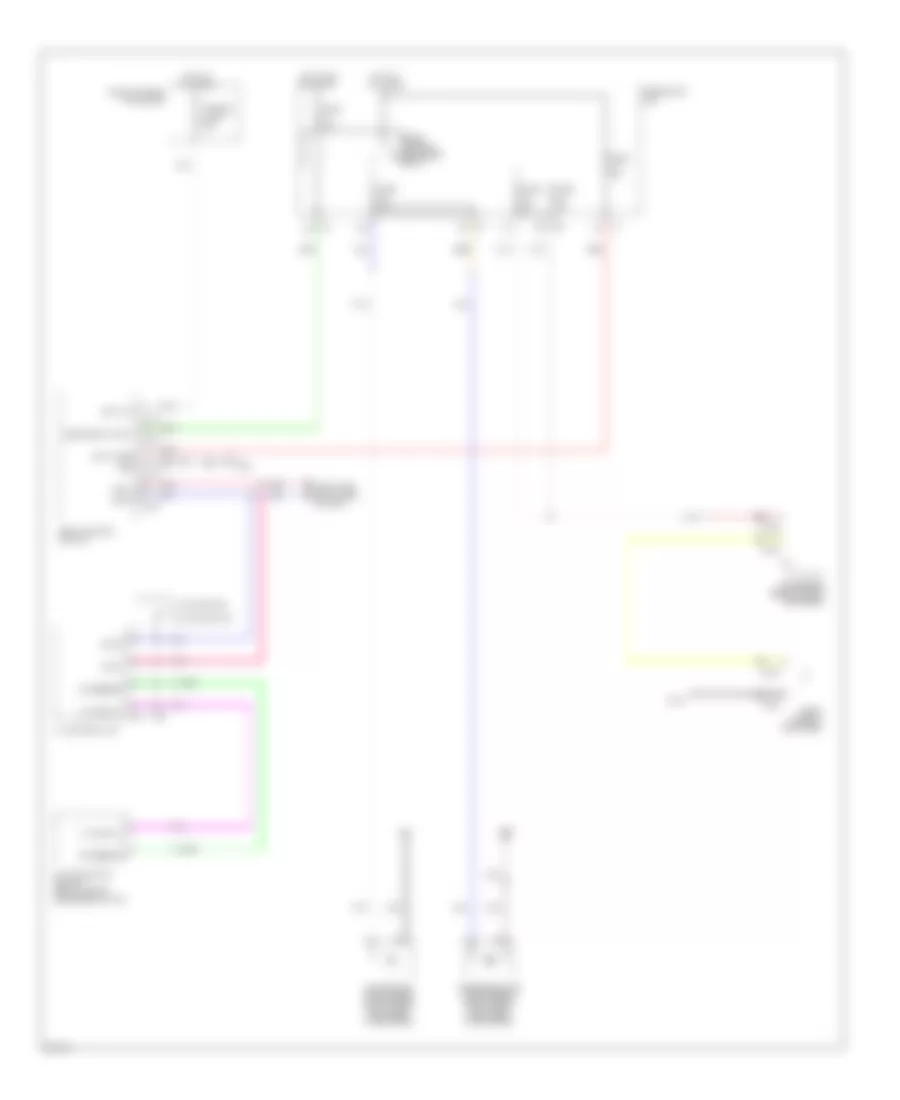 Defoggers Wiring Diagram for Infiniti EX35 Journey 2008