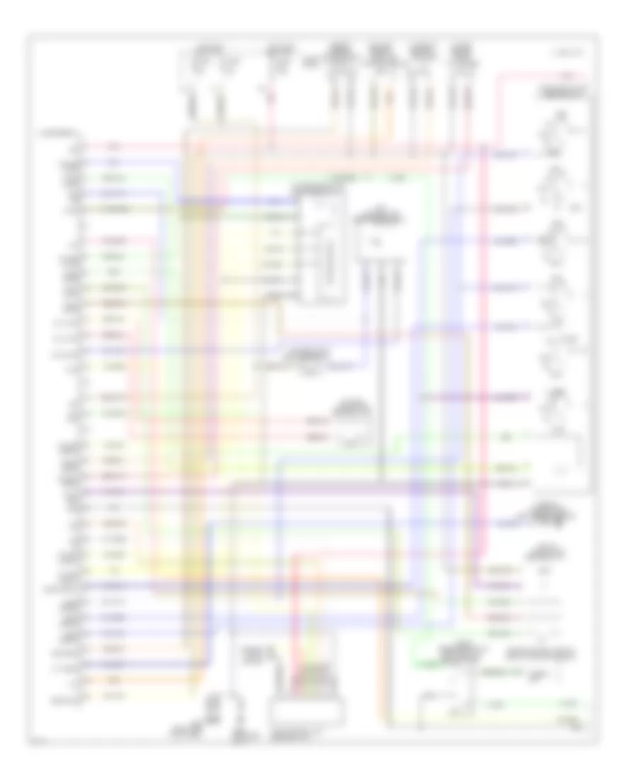 Air Conditioning Wiring Diagrams 1 of 2 for Infiniti I30 t 1996
