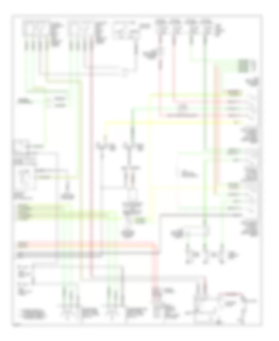 Anti theft Wiring Diagram 2 of 2 for Infiniti I30 t 1996