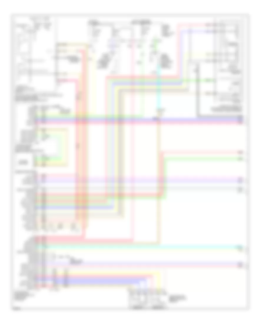 Cruise Control Wiring Diagram 1 of 2 for Infiniti EX37 2013