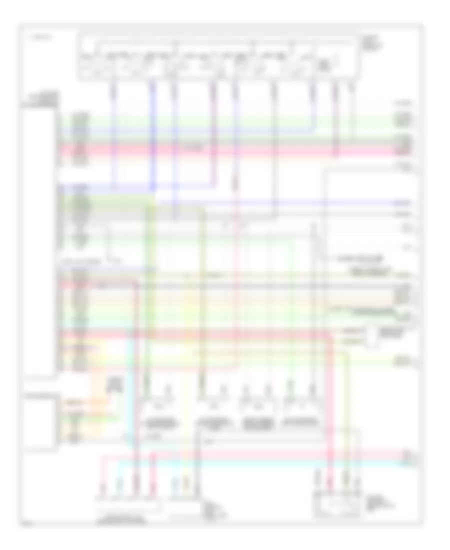Air Conditioning Wiring Diagrams 1 of 2 for Infiniti J30 1996