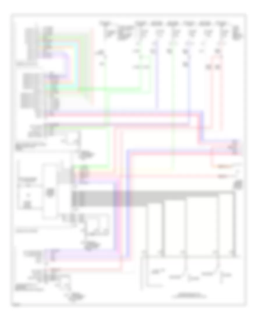 Instrument Illumination Wiring Diagram (1 of 2) for Infiniti FX45 2008