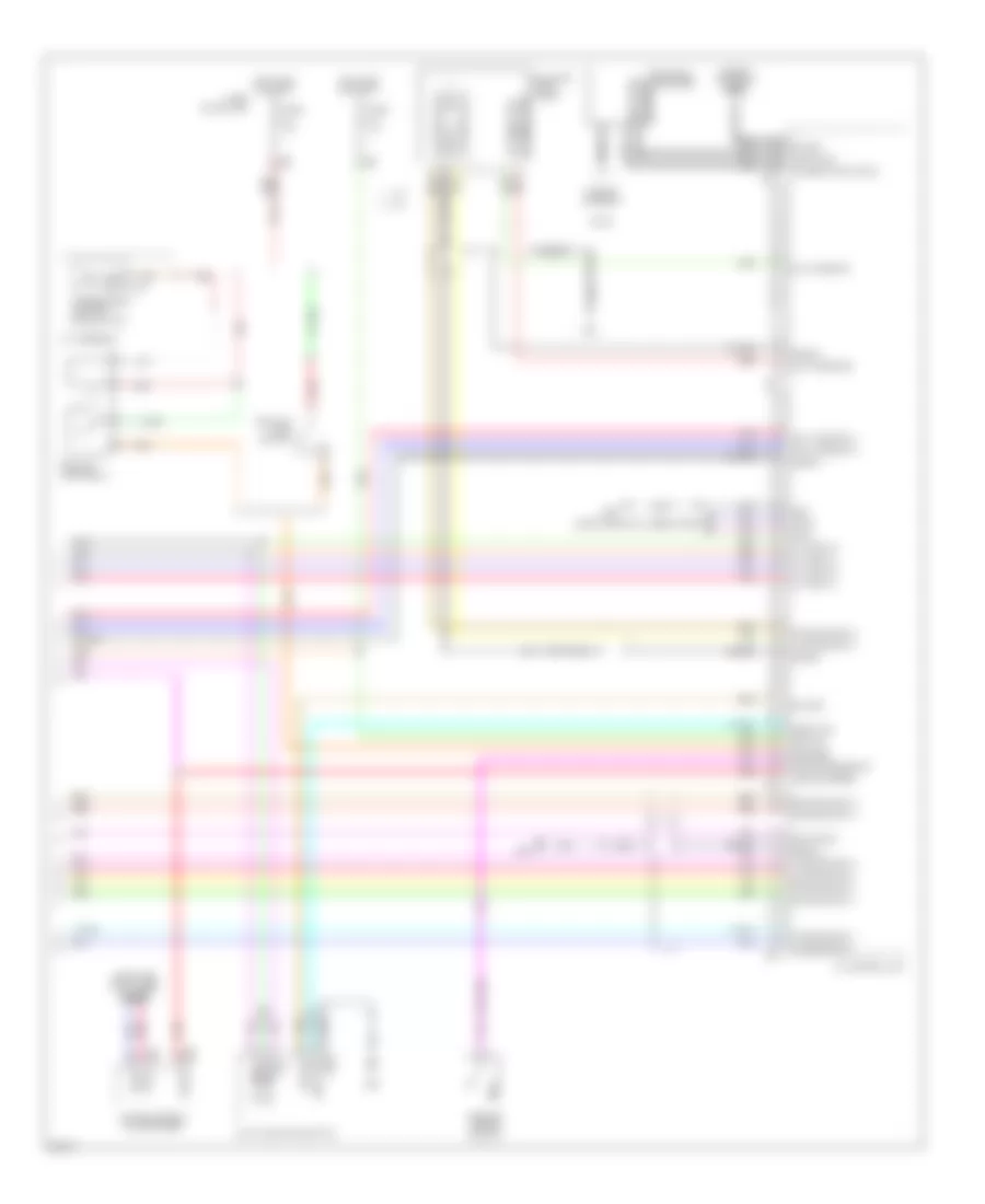 Bose Radio Wiring Diagram, without Navigation (4 of 4) for Infiniti G35 2008