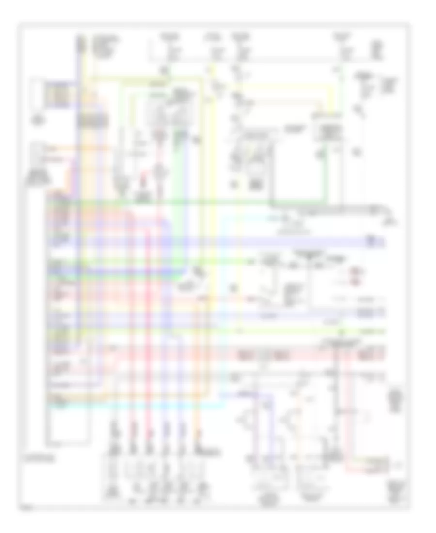 Transmission Wiring Diagram for Infiniti Q45 1996