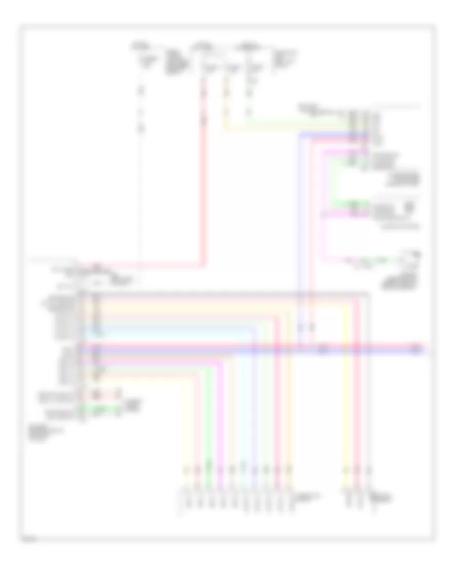 Headlamps Wiring Diagram (1 of 2) for Infiniti FX37 Limited Edition 2013