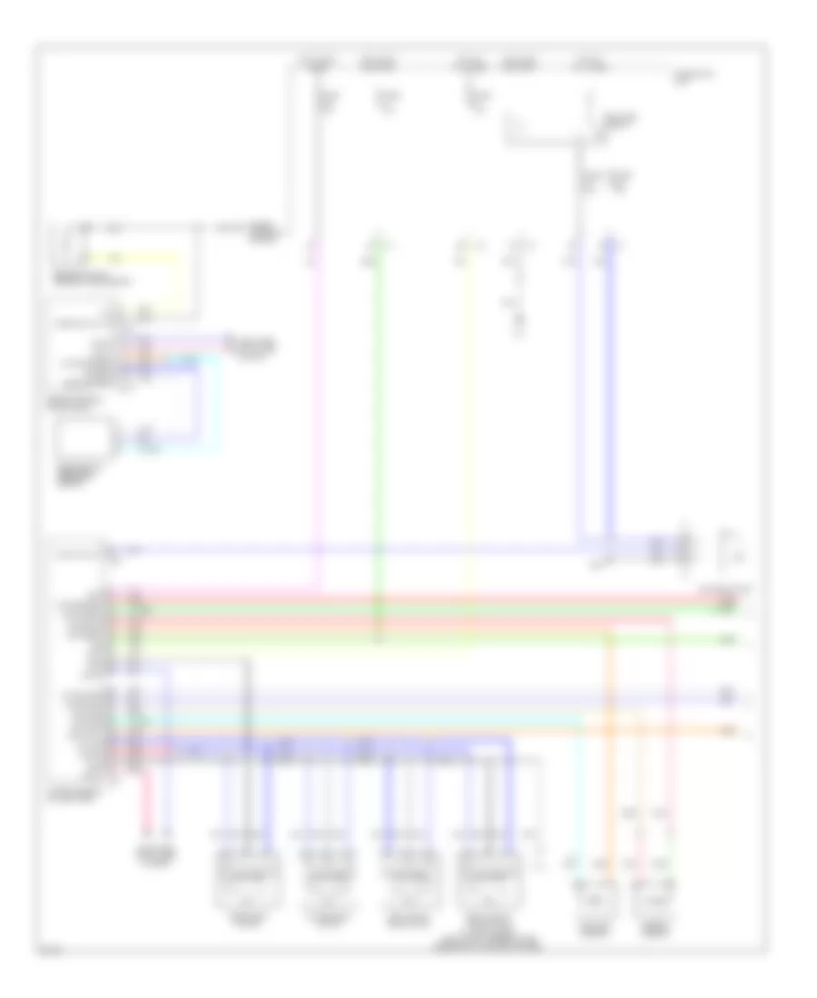 Automatic A C Wiring Diagram 1 of 2 for Infiniti G35 Journey 2008