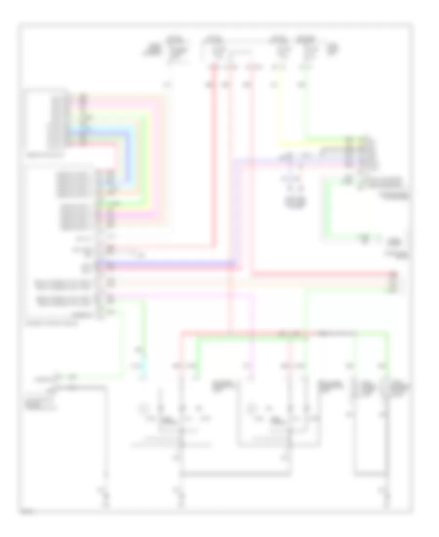 Exterior Lamps Wiring Diagram (2 of 2) for Infiniti G35 Journey 2008