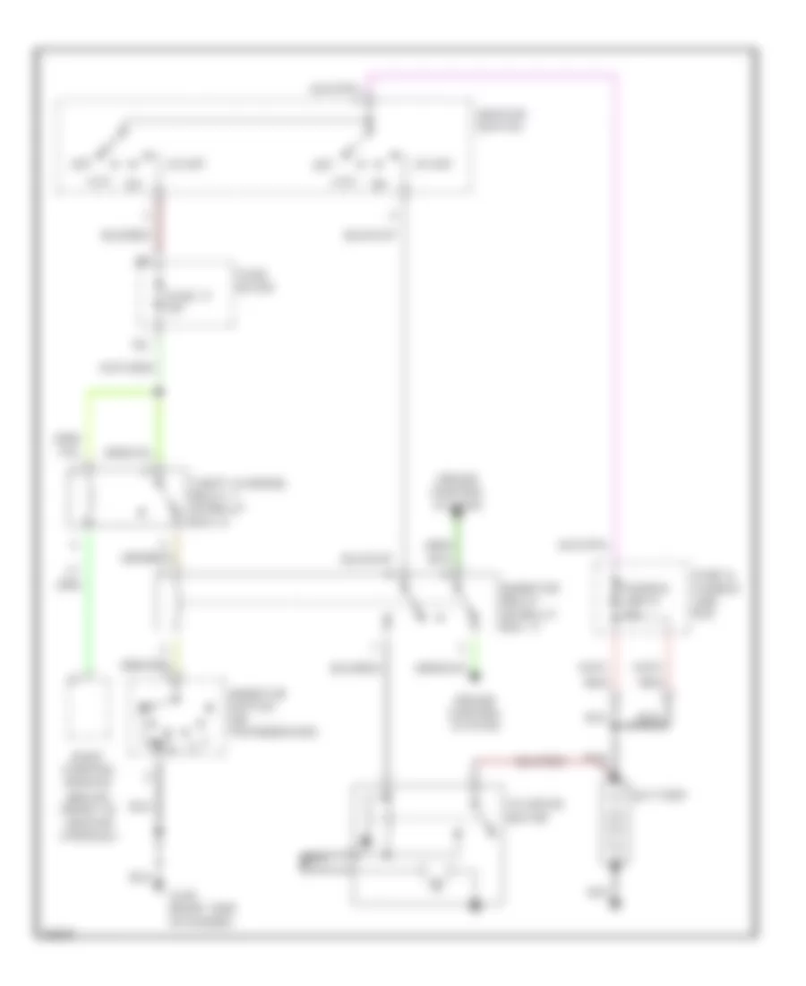 Starting Wiring Diagram A T for Infiniti I30 1997