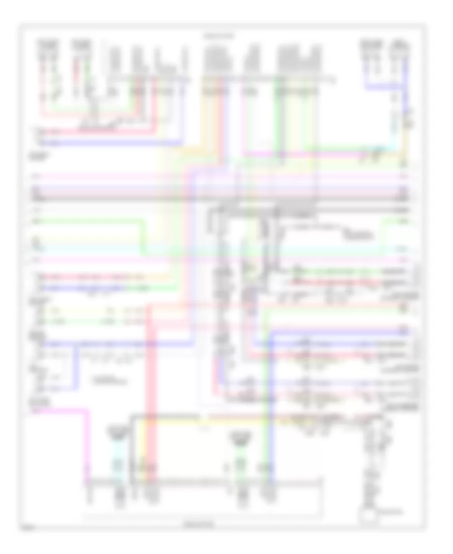 Bose Radio Wiring Diagram, Convertible without Navigation (3 of 4) for Infiniti G37 2013