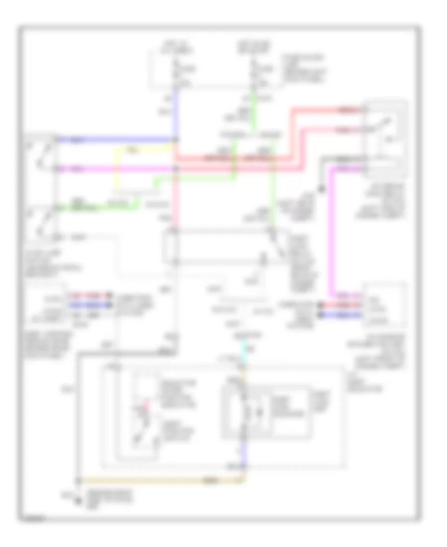 Shift Interlock Wiring Diagram Convertible for Infiniti G37 2013