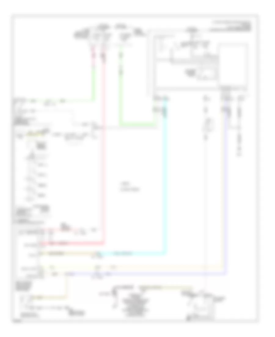 Starting Wiring Diagram for Infiniti G37 2013