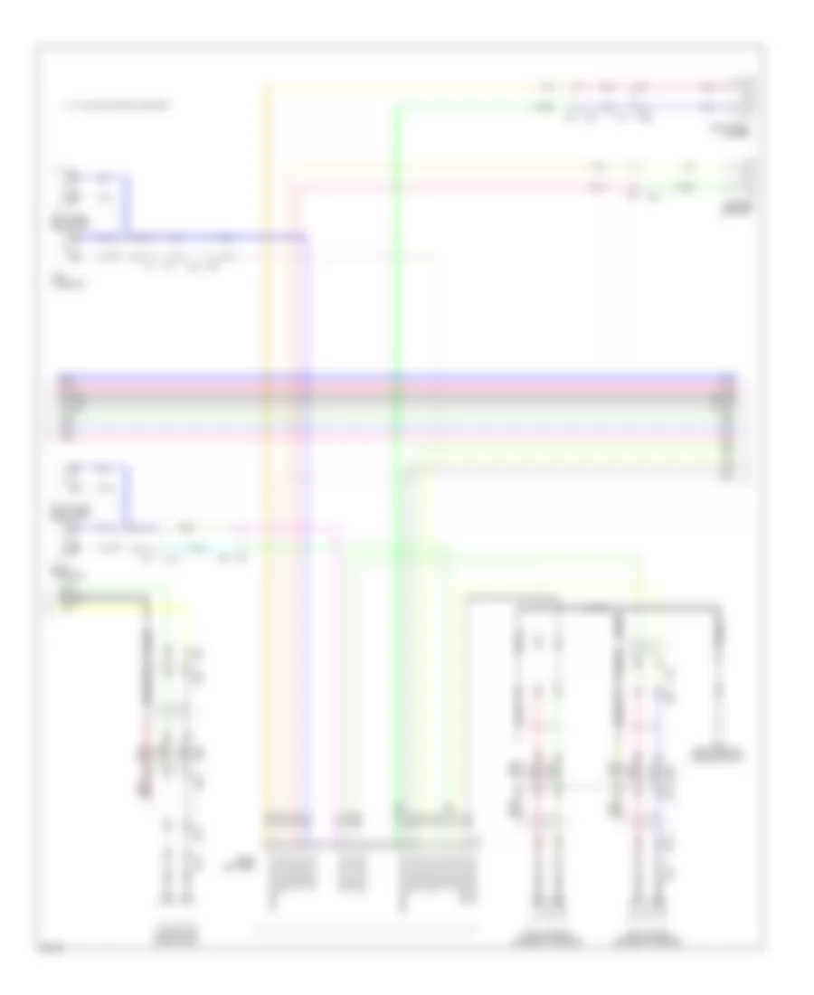 Navigation Wiring Diagram Convertible 3 of 4 for Infiniti G37 2013
